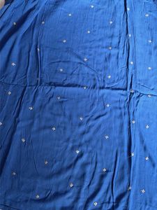 Embroidered Blue Kurti