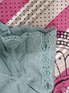 Sea Green Japanese Style Top for Girls