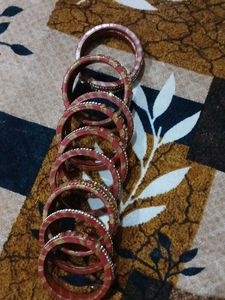 Sparkling Bridal Bangles Set