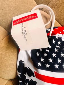 Unique American Flag Print Top