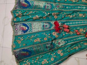Green Lehenga Choli