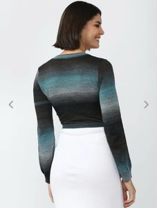 Stylish Ombre Crop Top