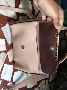 Stylish Taupe Handbag