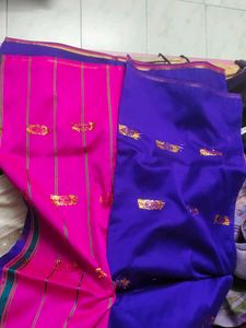 Vibrant Purple saree