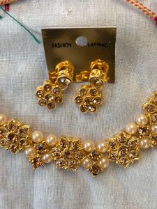 Elegant Necklace &amp; Earring Set