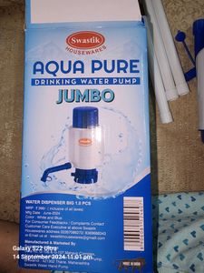 Pump For Dispensing Water