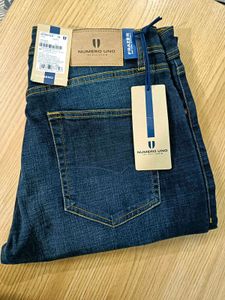 STRAIGHT FIT,Numero Uno Blue Denim Jeans ,