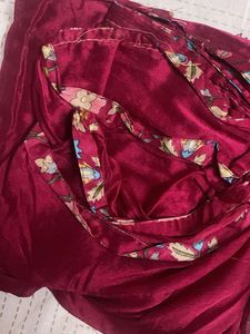 Embroidered pink Kurta Set