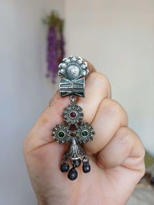 Exquisite brass Silver Earrings