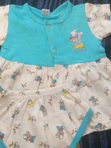 Cute Animal Print Baby Romper