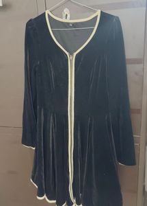 Elegant Black Velvet dress