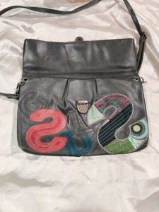 Unique Patchwork Crossbody Bag