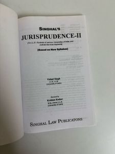 Jurisprudence Part-II
