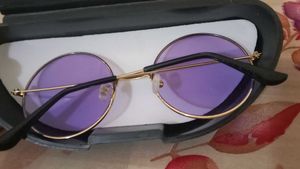 Round Gold Sunglasses