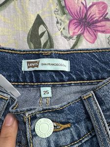 Classic Blue Denim Flare Jeans