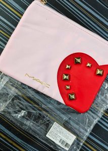 Mac Red Heart Pouch.