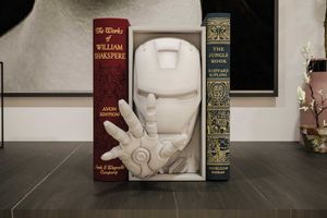 Iron Man Bookend - Unique Home Decor 3d printed