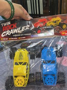 Twin Rock Crawler Toy Cars for boys