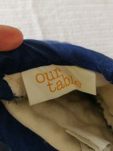 Blue Oven Mitt