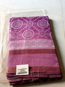 Purple Meenakshi Saree