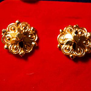 12pairs of NEW covering Gold Flower Earrings