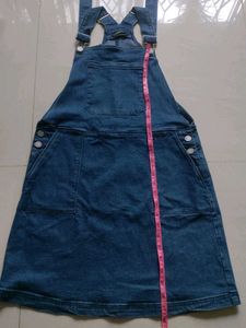 Denim Overall Dress