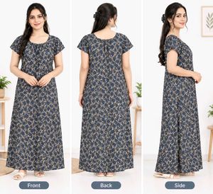 Comfortable Printed Nightgown