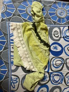 Fringed tube top
