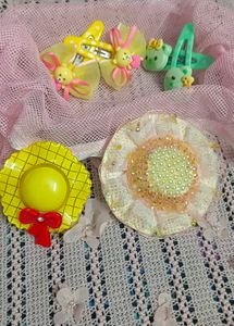 Cute pookie Hair Clips 🎀