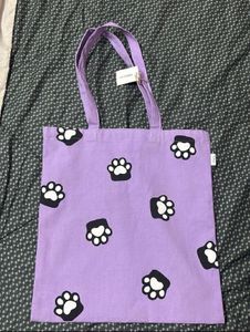 Paw Print Tote Bag miniso