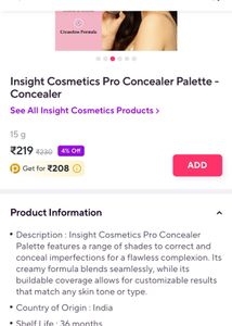 INSIGHT Makeup Concealer