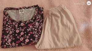 Floral Print Pajama Set
