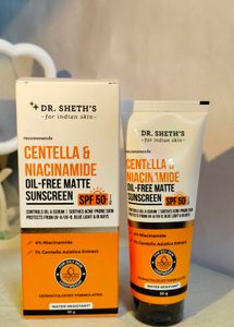 Dr. Sheth's Centella & Niacinamide Sunscreen