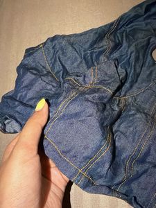 Denim Halter Top