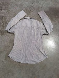 Chic Pinstripe Button-Up Shirt