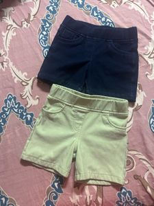 Tiny girl shorts combo 4-5Y