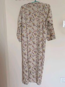 Never worn Elegant Floral Print Kurta Set