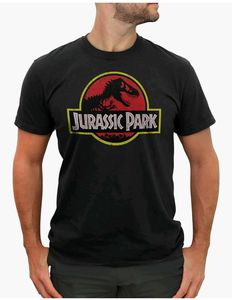 Jurassic Park Graphic T-Shirt Large Unisex