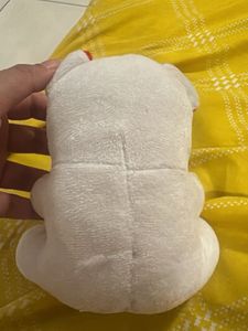 Cute White Teddy Bear with Heart Soft toy
