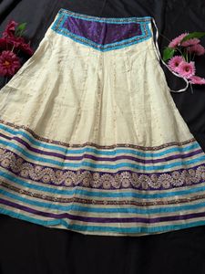 Boho Embroidered Ethnic Skirt