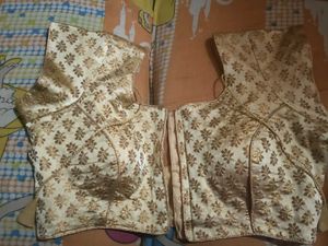 Brand New Designer Blouse - Golden Bieze Colour