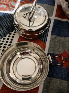 New Unused Stainless Steel Tiffin Carrier
