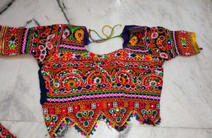 Navratri Special Traditional Gujarati Mirror Work