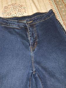 Women's Dark Wash Wide Leg Jeans