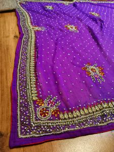 Ready to wear saree fully handwork