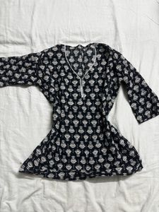 pure cotton Printed Kurta Top