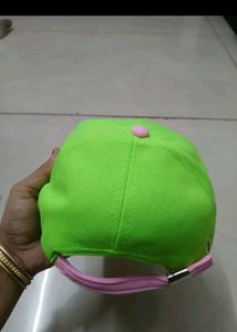 Neon Green &amp; Pink Adidas Cap
