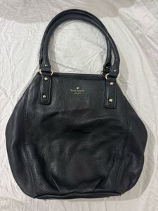 Kate Spade Black Leather Shoulder Bag