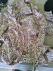 Animal Print Night Wear Set