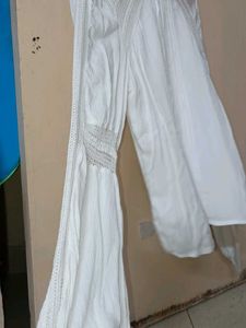 Elegant White Button-Down Shirt